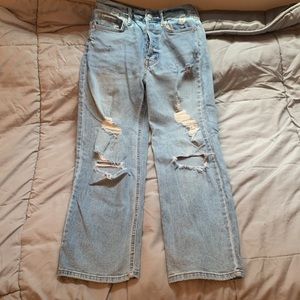 Wild fable straight mom jeans
